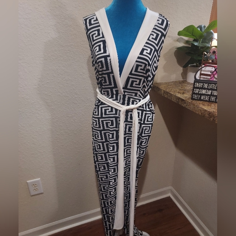 Fashion Nova sleeveless jumpsuit